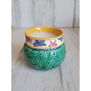 Fitz Floyd candle Tuscany‎ fields planter xmas home decor